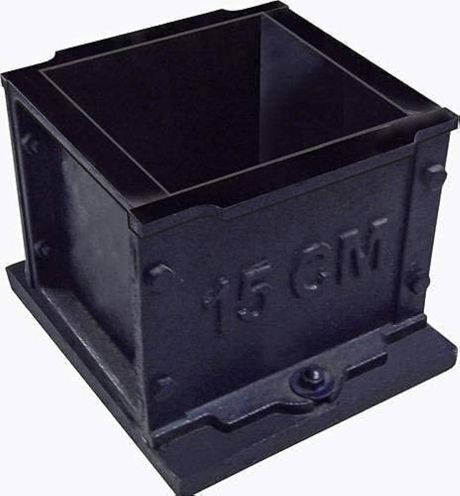 Concrete Test Cube Mould with leveled base